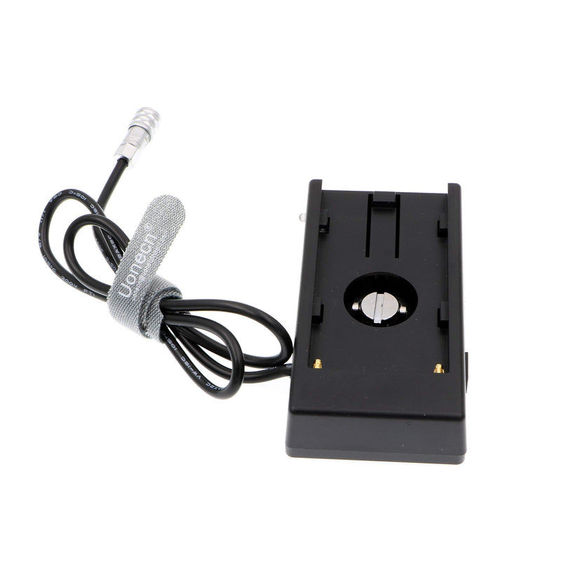 [AUSTRALIA] - Uonecn Movie Blackmagic Cinema Camera BMCC 4K BMPCC Power Supply Mount Plate Adapter for Sony NP-F970 Battery 