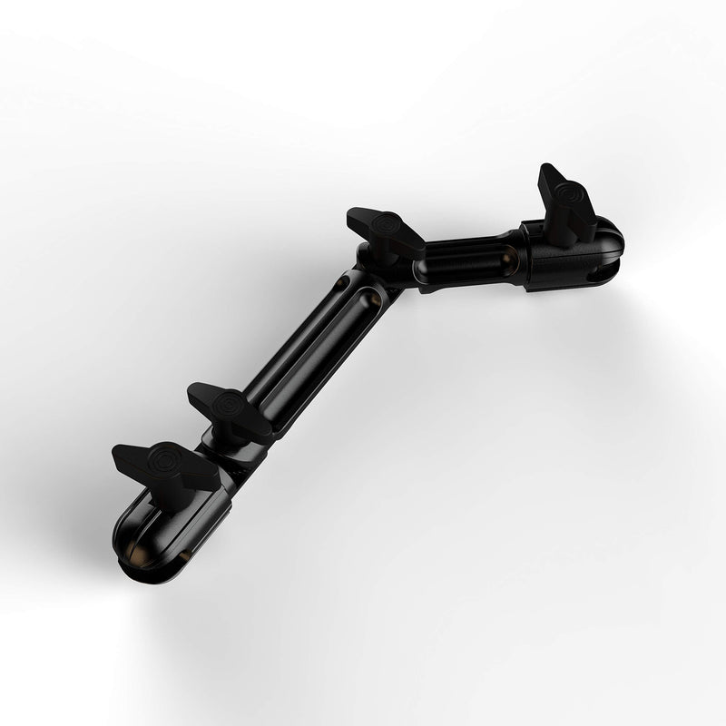 iGoSmart-Pro Adjustable Multi Angle 9.5" Aluminum Arm Supports 20mm Ball Mount for Smartphones Digital Cameras Action cams use with Suction Cup pad mounts