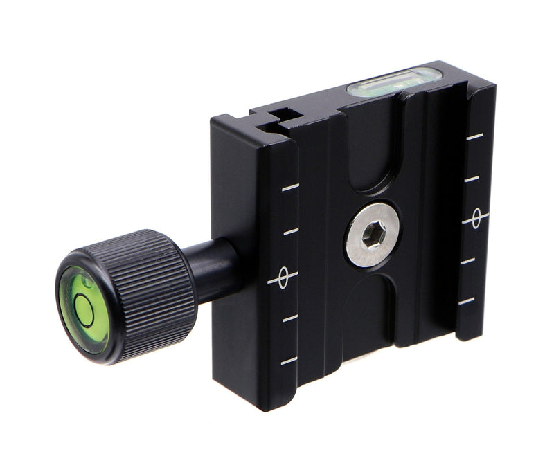 HITHUT 50mm Universal Screw Knob Quick Release Clamp with 50mm Quick Release Plate Set Compatible with Arca-Swiss Standard Tripod Monopod Ball Head