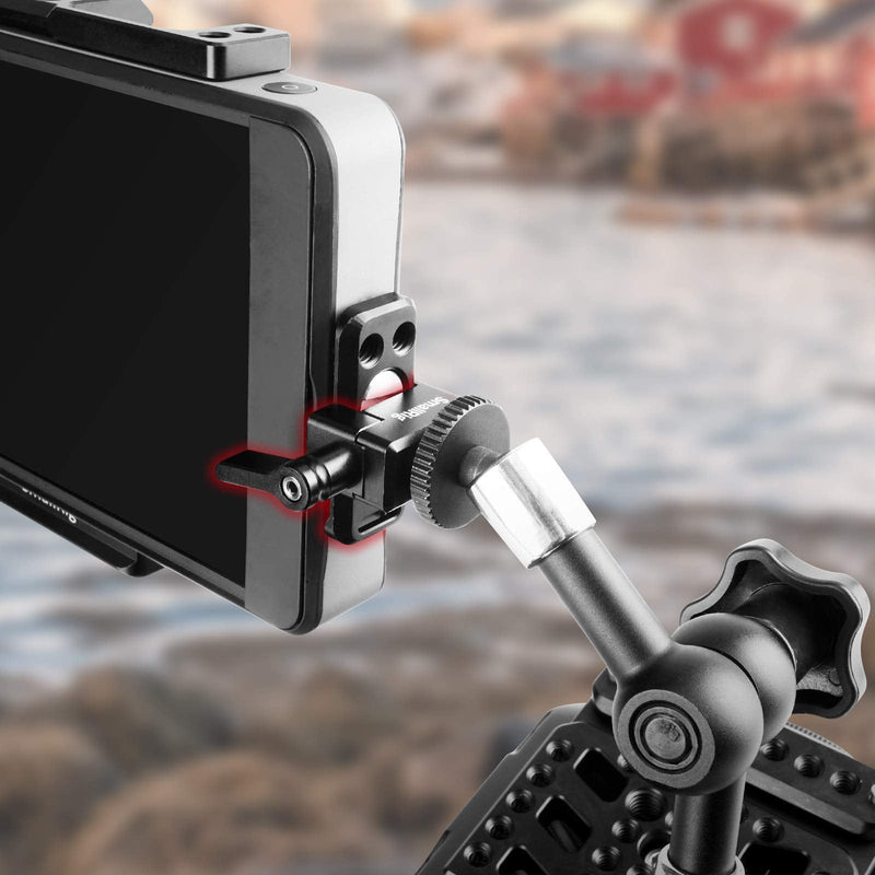 [AUSTRALIA] - SMALLRIG NATO Clamp - Quick Release Clamp with 1/4" 3/8" M2.5 Thread for Cold Shoe Monitor Support Ball Head - 1973 