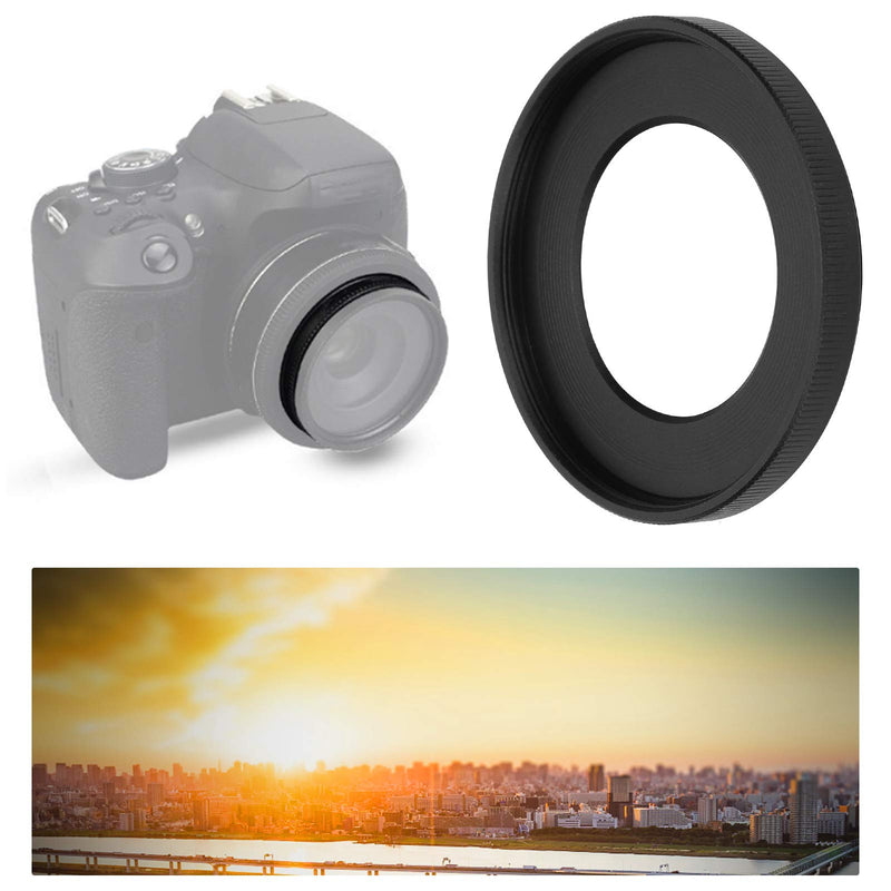 Archuu Camera Lens Hood, ES‑52 Metal Camera Lens Hood Shooting Replacement,for Canon, EF 40mm f/2.8 STM/EF‑S 24mm f/2.8 STM Lens