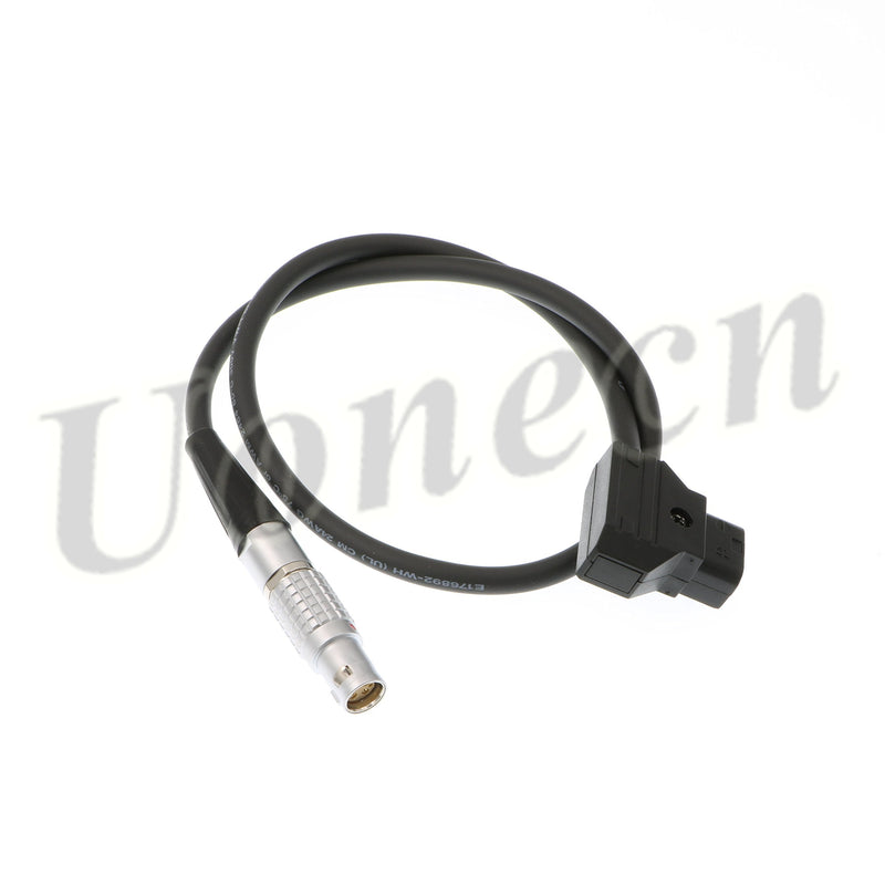 Uonecn Anton Battery Power Cable 6 pin Female to Dtap plug Flexible Soft Cable For Red Scarlet Epic Camera 50cm