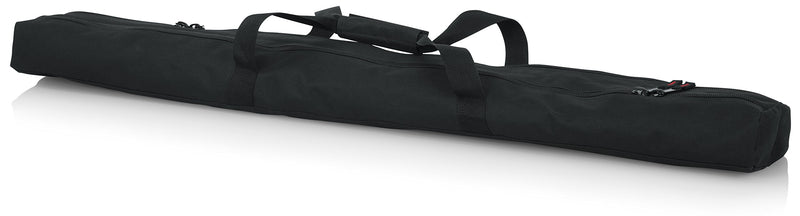 Gator Cases Dual Compartment Sub Pole Bag with Adjustable Shoulder Strap; Holds (2) Speaker Subwoofer Poles up to 42" Length (GPA-SPKRSPBG-42DLX) 42" Long Sub Pole - Dual Compartment