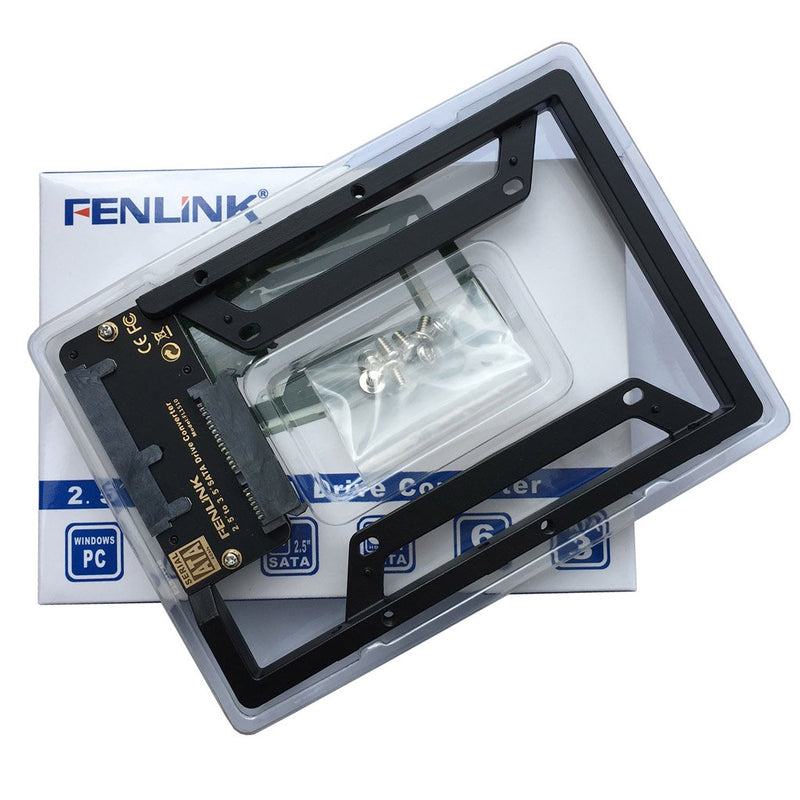 Fenlink 2.5" to 3.5" Internal SSD Hard Drive SATA Drive Converter