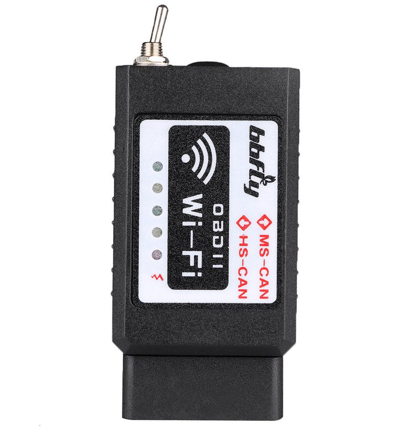 bbfly-BB77105 WiFi Modified bbflyFORScan HS-CAN / MS-CAN Compatible with Ford OBD2 for iPhone iPad Windows