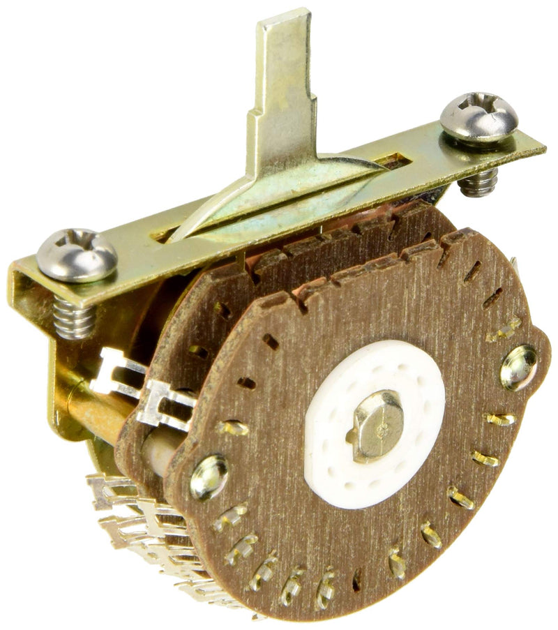 Allparts EP-0078-000 Oak Grigsby 5-Way Switch with 2 Levels (4-Pin) Single