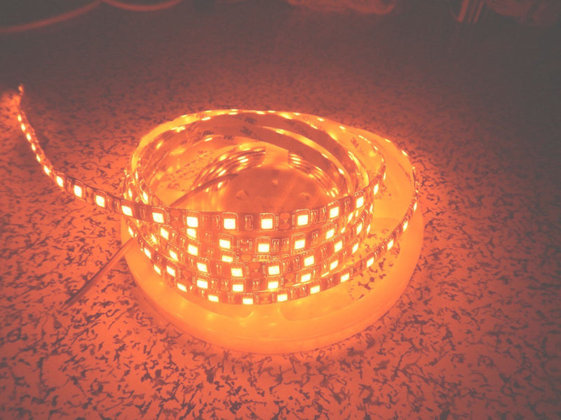 [AUSTRALIA] - 5M LED Strip Light 16.4ft 5050 SMD Orange Color 300Leds IP65 Waterproof Flexible LED Strip Light lamp For Car Wall Indoor Outdoor Decoration 12V DC 