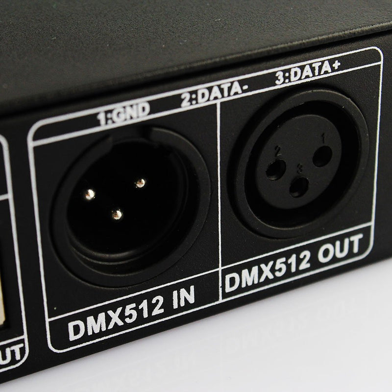 [AUSTRALIA] - LEDJump Musical Professional Selection DMX512 4A 3 Channels Decoder Controller Dimmer for RGB LED Light Strip DC12V-24V DMX 512 