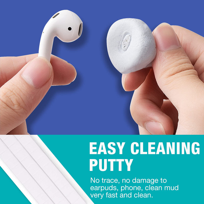 Phone Cleaning Kit, Cleaning Putty, Airpod Cleaner kit Screen Cleaner Kit with Cleaning Swabs, Airpod Cleaner for Phones,Keyboards, Headphones, Apply to Cell Phone/AirPods Pro/AirPods 2/AirPods 1