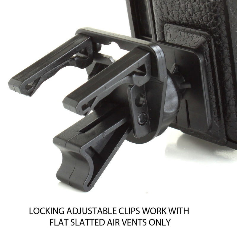 [AUSTRALIA] - Car Mount Air Vent Phone Holder Cradle by USA Gear with Adjustable Display & 360 Degree Rotation - Works with Samsung Galaxy, Motorola Droid, Apple iPhone and Many More Smartphones 