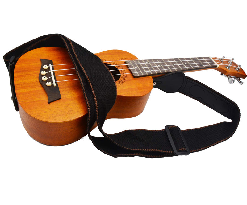 Majowir Ukulele Strap Guitar Strap Cotton Woven Seatbelt Strap For Soprano Concert Tenor Baritone