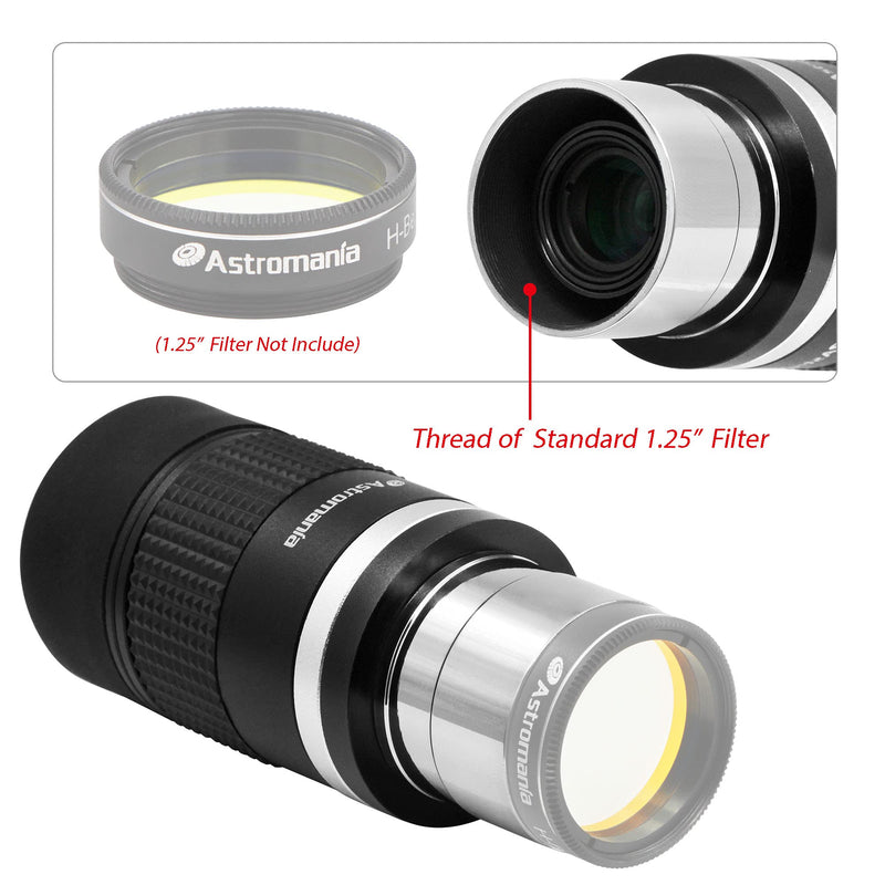 Astromania 1.25" 7-21mm Zoom Eyepiece for Telescope