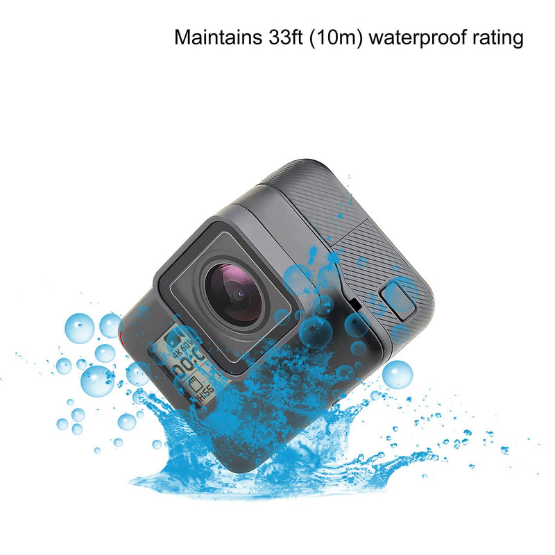 YALLSAME Lens Replacement for GoPro Hero 7 6 5 Black Action Camera Protective Waterproof Lens Mod Repair Parts Accessory Lens replacement forHero 7/6/5 Black