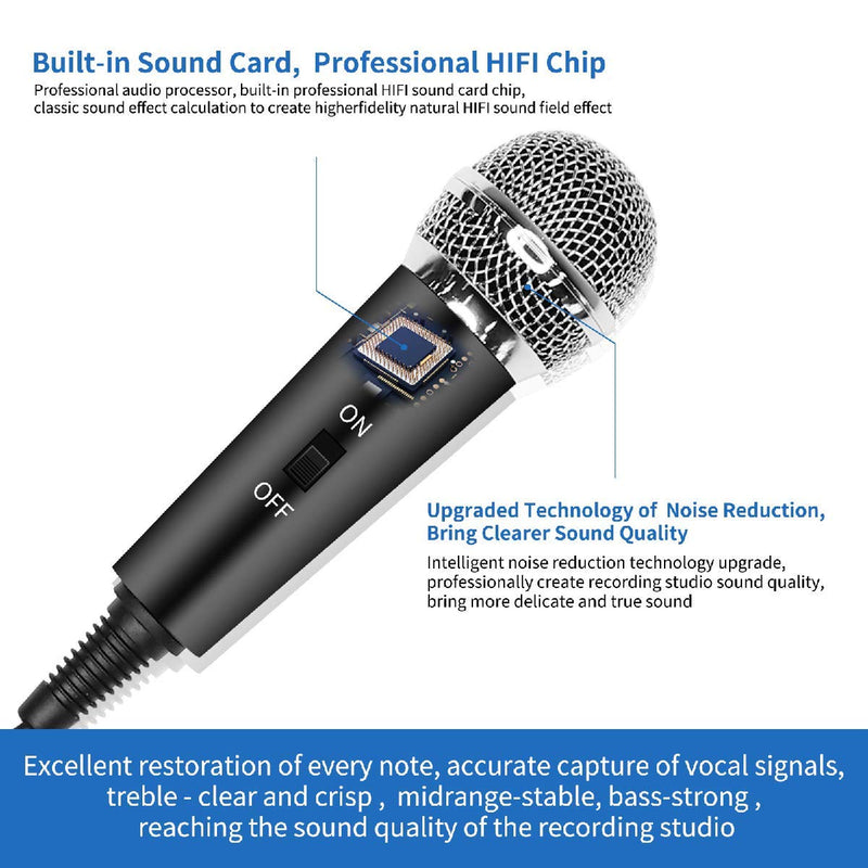 Condenser Recording Microphone 3.5mm Plug and Play PC Mic, Studio Broadcast Music Microphone for Computer Desktop Laptop MAC Windows Online Chatting Podcast YouTube/Gaming/Streaming/Recording