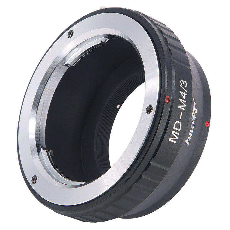 Haoge Manual Lens Mount Adapter for Minolta Rokkor MD MC Mount Lens to Olympus and Panasonic Micro Four Thirds MFT M4/3 M43 Mount Camera