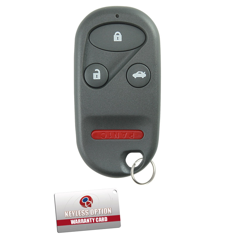 KeylessOption Keyless Entry Remote Control Car Key Fob Replacement for KOBUTAH2T