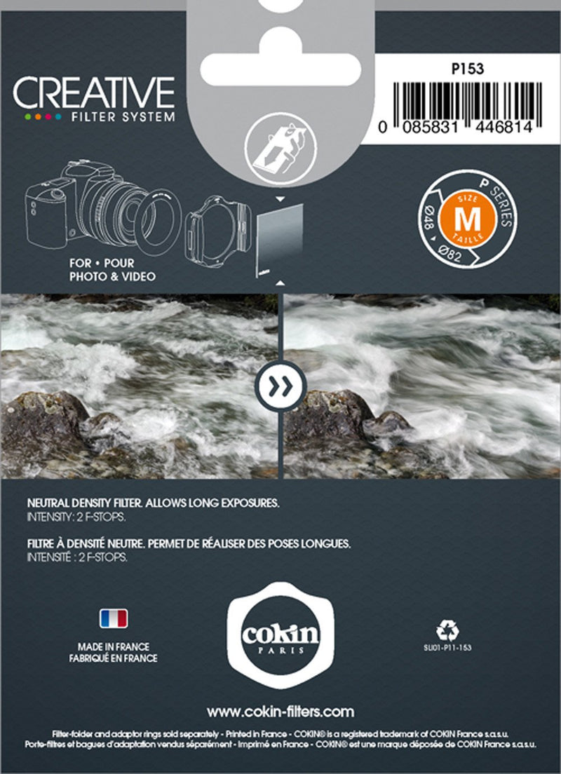 [AUSTRALIA] - Cokin P-Series Neutral Grey ND4 (0.6) Filter 