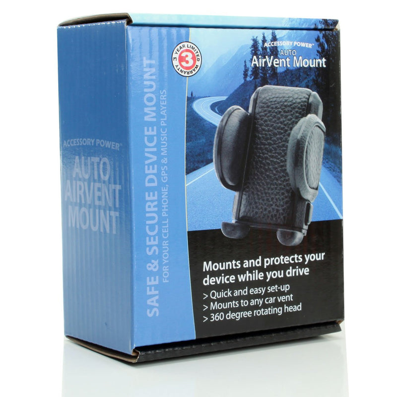 [AUSTRALIA] - Car Mount Air Vent Phone Holder Cradle by USA Gear with Adjustable Display & 360 Degree Rotation - Works with Samsung Galaxy, Motorola Droid, Apple iPhone and Many More Smartphones 