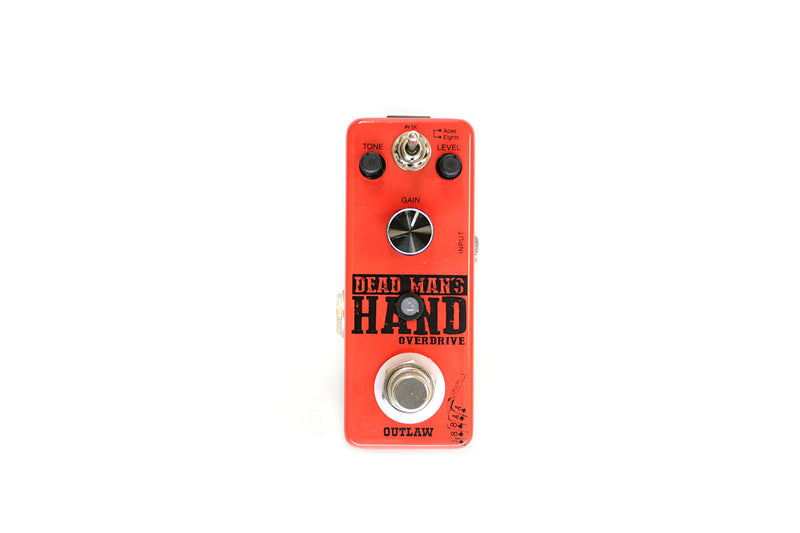 [AUSTRALIA] - Outlaw Effects DEAD-MANS-HAND 2-Mode Overdrive Pedal 