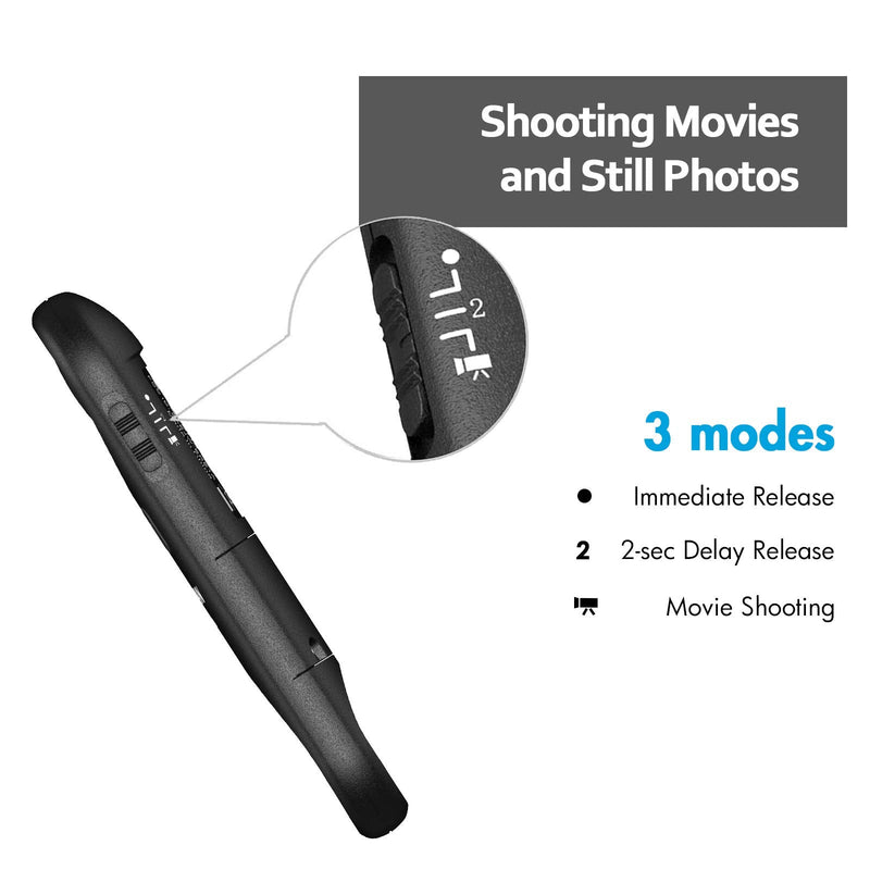 [AUSTRALIA] - Camera Remote Control Wireless Shutter Release for Canon EOS Rebel SL2, SL3, 77D, R5, R6, PowerShot SX70 HS, G7 X Mark III, G5 X Mark II, T7i, M50, EOS RP, R, M6 Mark II. Replace Canon BR-E1 