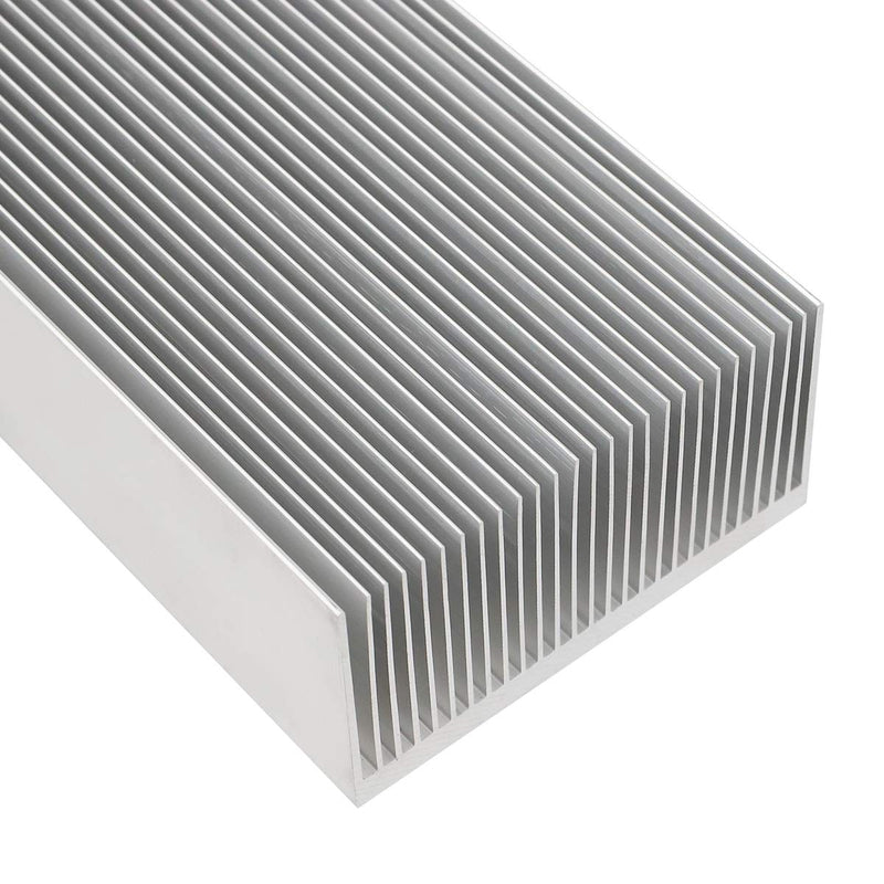 Nxtop Large Aluminum Heatsink 7.87" x2.71" x 1.41" / 200 x 69 x 36mm Heat Sinks Cooling 27 Fin Radiator for IC Module, PC Computer, Led, PCB 200x69x36mm