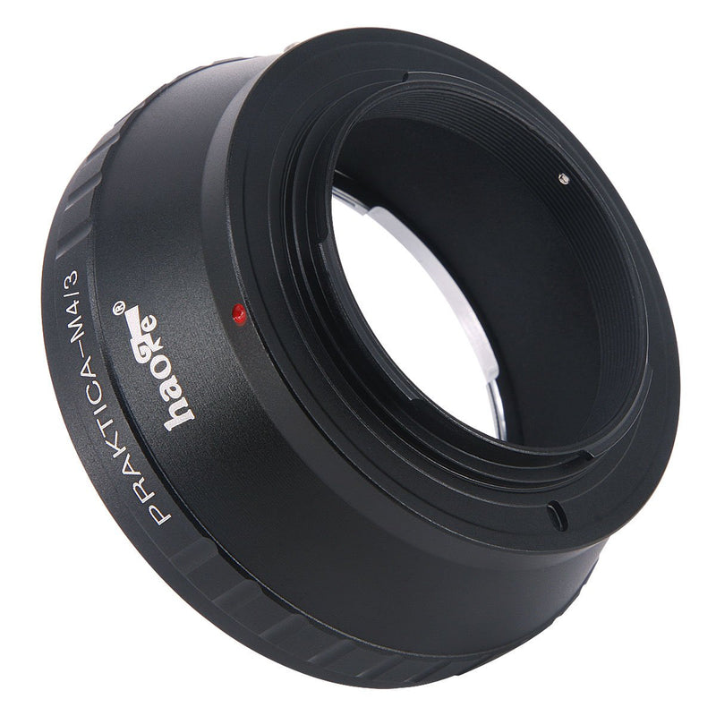 Haoge Manual Lens Mount Adapter for Praktica B PB Mount Lens to Olympus and Panasonic Micro Four Thirds MFT M4/3 M43 Mount Camera