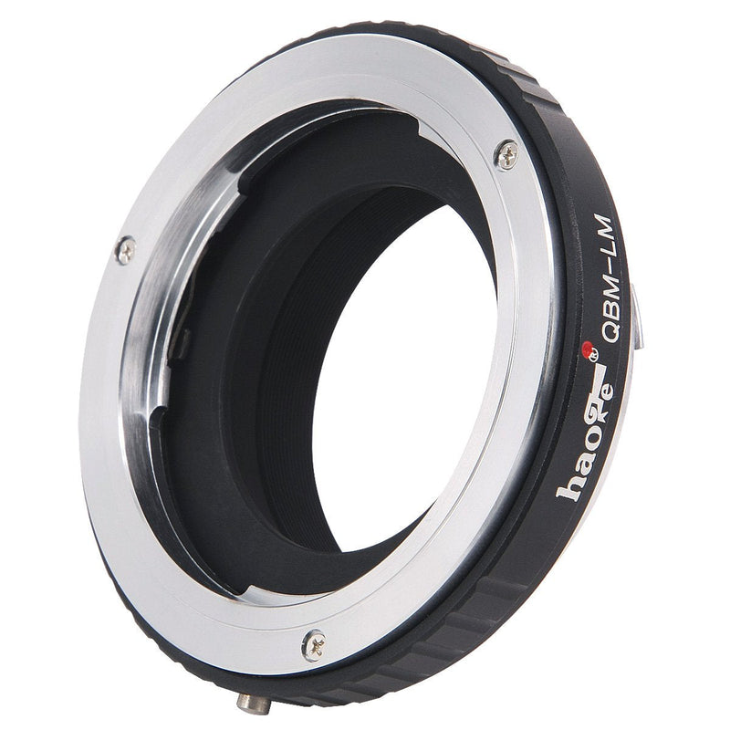 Haoge Lens Adapter for Rollei 35 SL35 QBM Quick Bayonet Mount Lens to Leica M LM Mount Camera Such as M240, M262, M3, M2, M1, M4, M5, M6, MP, M7, M8, M9, M9-P, M Monochrom, M-E, M, M-P, M10, M-A