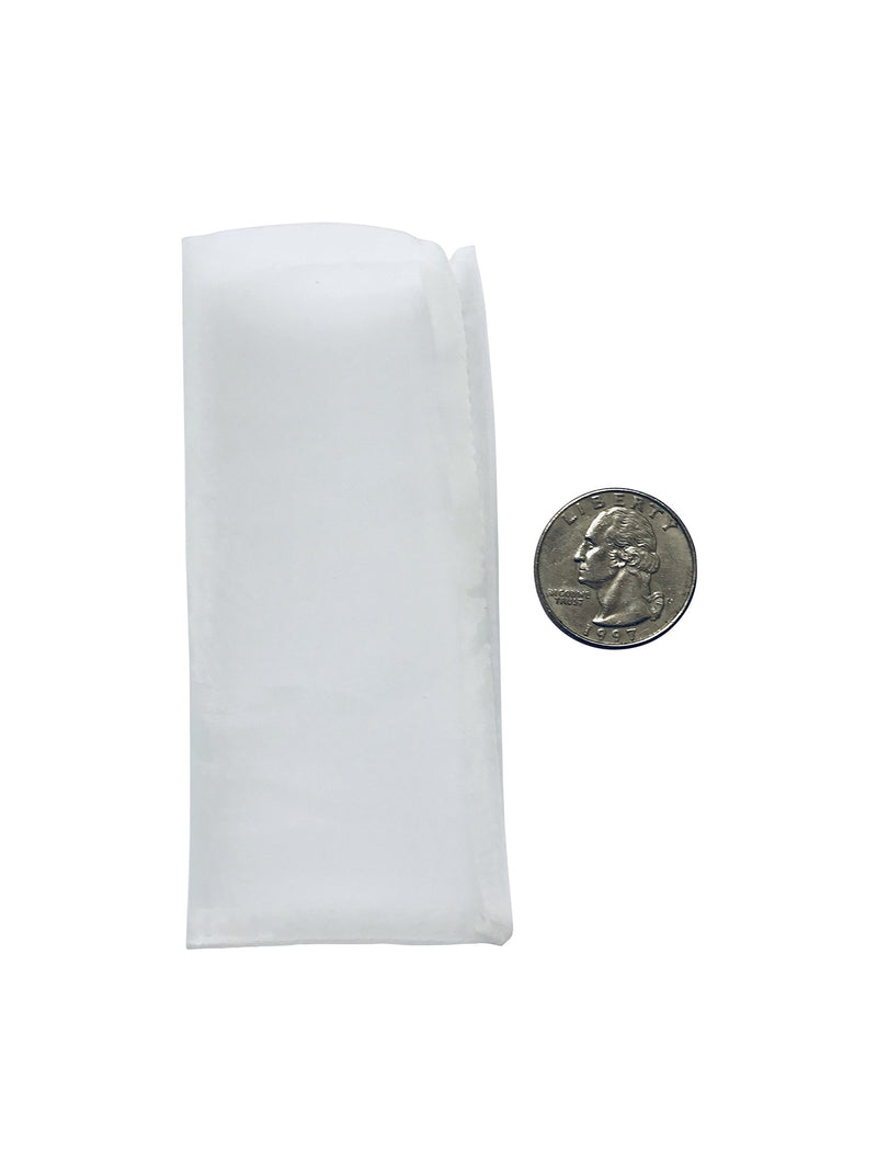 160 Micron | Premium Nylon Tea Filter Press Screen Bags | 2" x 4" | 20 Pack | Zero Blowout Guarantee | All Micron & Sizes Available 160 micron