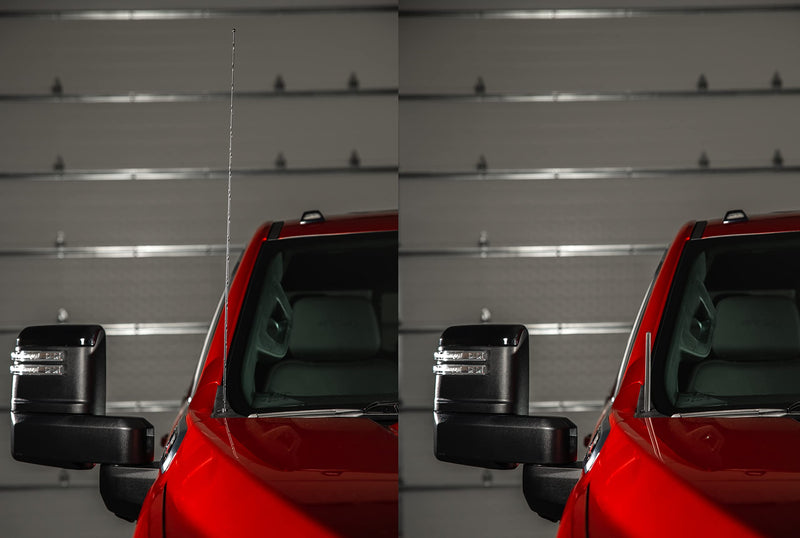 [AUSTRALIA] - Votex - A081VOTEX-1 The Original 6 3/4 Inch - Car Wash Proof Short EPDM Rubber Antenna - Powerful Internal Copper Coil/Premium Reception 