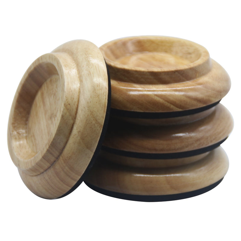 Piano Caster Cups Upright Piano Caster Cups Wood coasters Cups natural