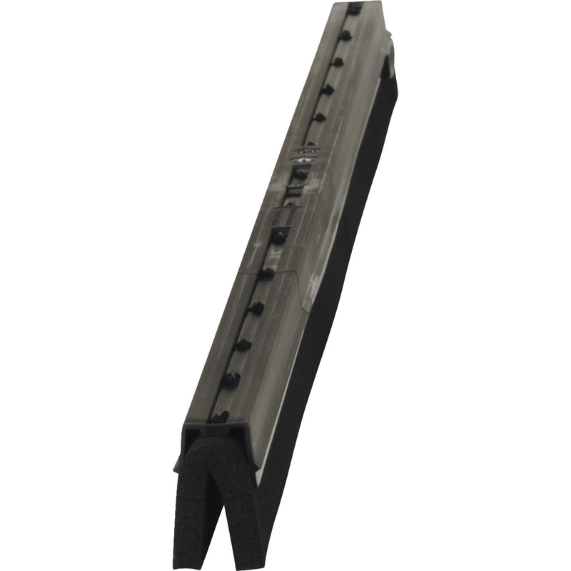 Vikan 77759 Foam Rubber Double Squeegee Replacement Blade, 28", Black 7775