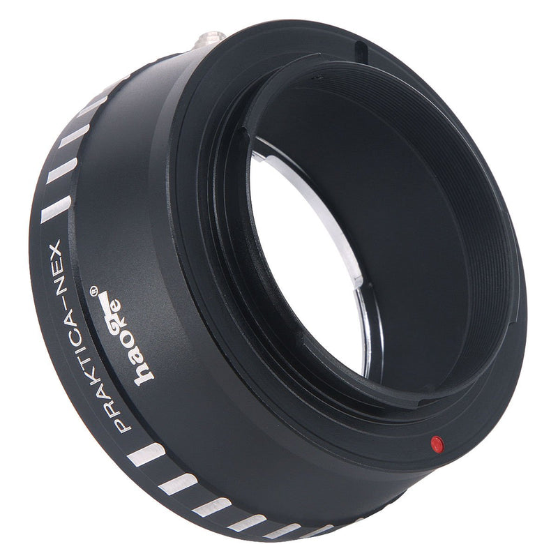 Haoge Manual Lens Mount Adapter for Praktica B PB mount Lens to Sony E mount NEX Camera as a3000 a3500 a5000 a5100 a6000 a6400 a6500 A7 A7R A7S A7II A7RII A7SII A7III A7RIII A9 VG20 VG30 FS700 FS7 FS5