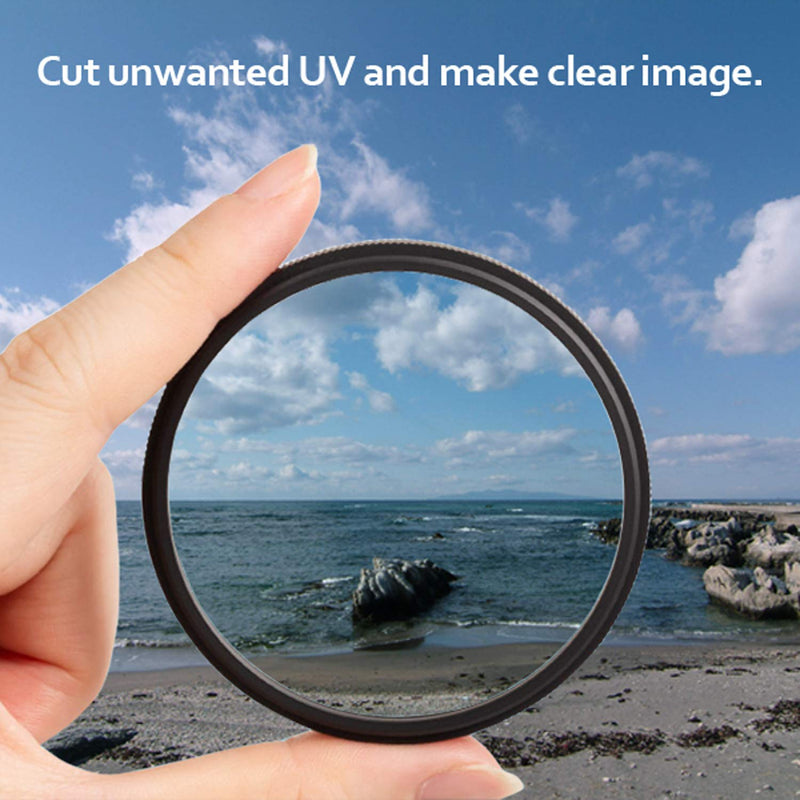 Kenko Nyumon Slim Ring 82mm UV Multi-Coated (MC) Filter, Black, compact (228249) Standard Grade