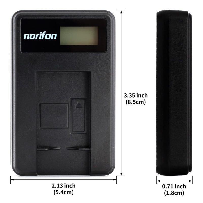 [AUSTRALIA] - SLB-70A LCD USB Charger for Samsung AQ100, DV100, DV101, DV150F, DV90, ES80, ES90, ES95, SL605, PL120, TL105, TL110, TL205, WB30F, WP10 Camera and More 