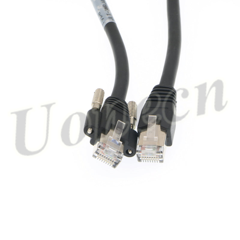 [AUSTRALIA] - Uonecn Data Transmission GigE Cat6 Cable RJ45 Plug Ethernet for CCD Industrial Camera 3 Meters 