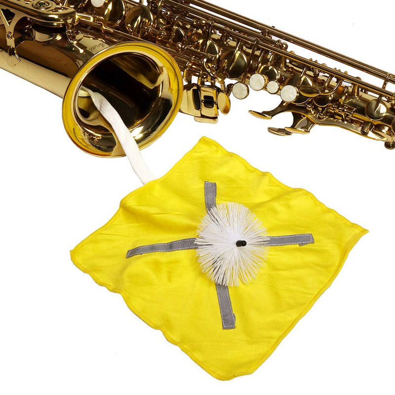 Libretto Alto Saxophone Swab, 100% Lint Free Micro-Fiber, Absorbent & Compressible, & Cost-Effective, Great to Extend the Life of Sax!