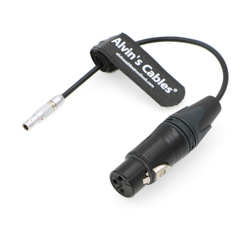 Alvin's Cables Z CAM E2 Camera Audio Cable 00 5 Pin Male to XLR 3 Pin Female Straight 00 5 Pin