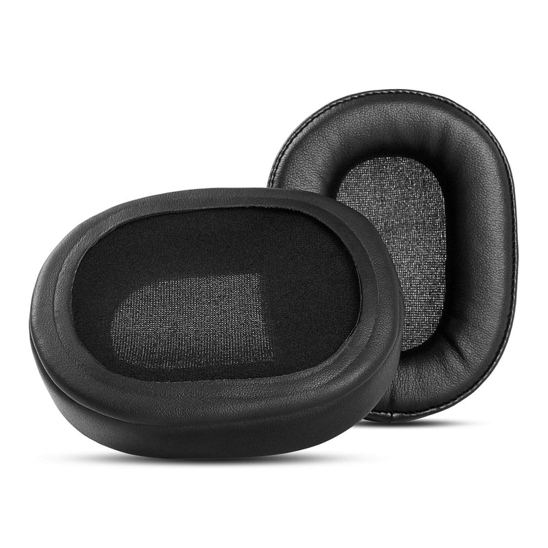 [AUSTRALIA] - Ear Pads Cushion Replacement Earpads Pillow Compatible with Oppo PM-3 PM3 PM 3 Headphones (Black Sheepskin Leather) Black Sheepskin Leather 