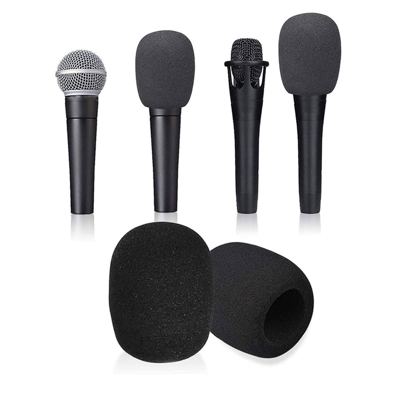 10pcs Microphone Mic Cover Large Foam Wind Shield Stage Windscreen Headset Protection