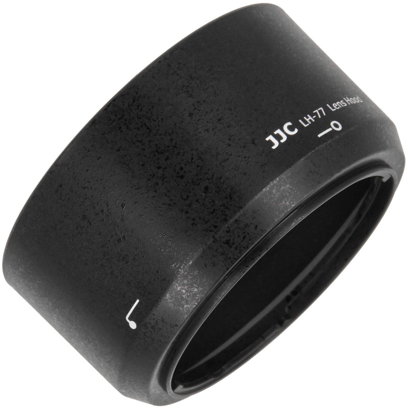 JJC LH-77 Dedicated Lens Hood for Nikon AF-P DX NIKKOR 70-300mm f/4.5-6.3G ED VR, Nikon AF-P DX NIKKOR 70-300mm f/4.5-6.3G ED Lens, Replaces Nikon HB-77 Lens Hood, Black