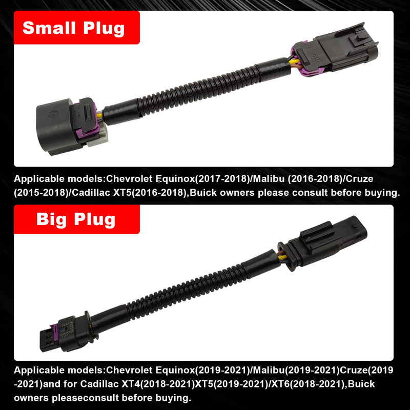 Auto Start Stop Disable/Delete/Eliminator/Disabler Compatible with Malibu (2016-2018)/Chevrolet Equinox (2017-2018)/Cadillac XT5 (2016-2018) and Cruze (2015-2018)(Big Plug) Driver Side (Left)
