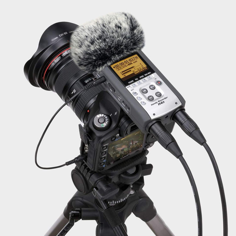 [AUSTRALIA] - Furry Outdoor Microphone Windscreen Muff for Zoom H4N Pro Portable Digital Recorders, Zoom Mic Windscreen Fur Windshield Dead Cat Wind Cover Pop Filter by YOUSHARES 