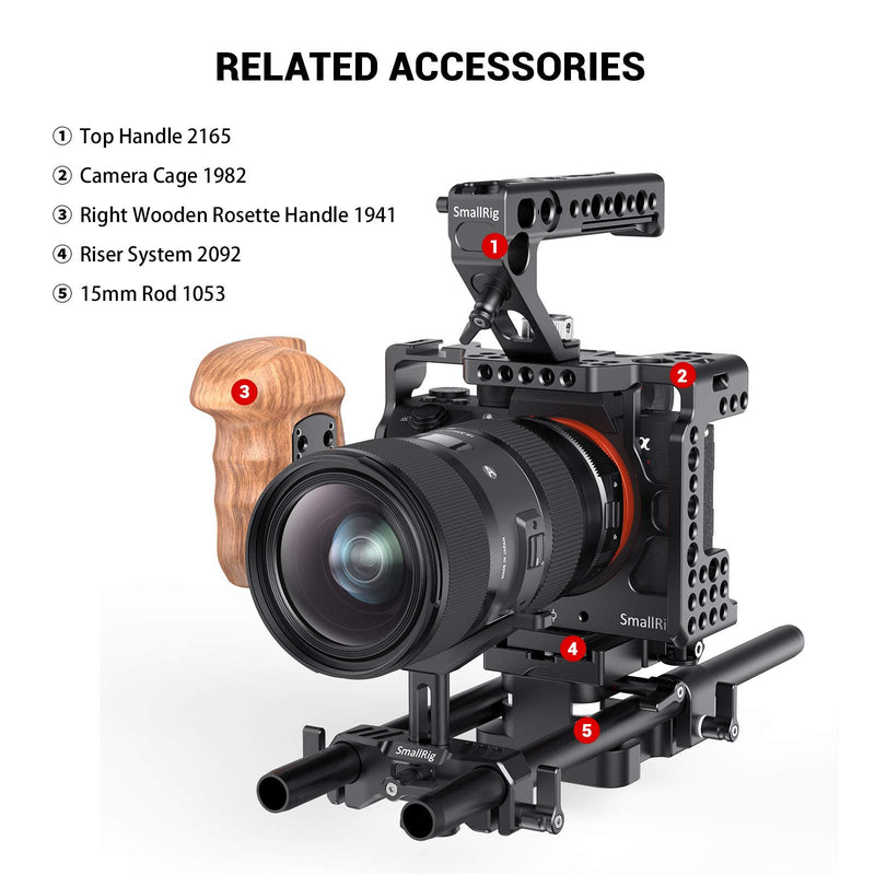 SmallRig 15mm LWS Universal Lens Support BSL2680