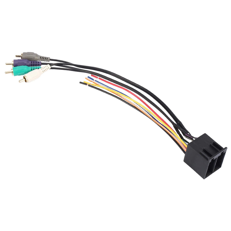 X AUTOHAUX 70-1786 Car Stereo CD Player Wiring Harness Wire Radio Adapter Install Plug for Audi A6 2000-2003