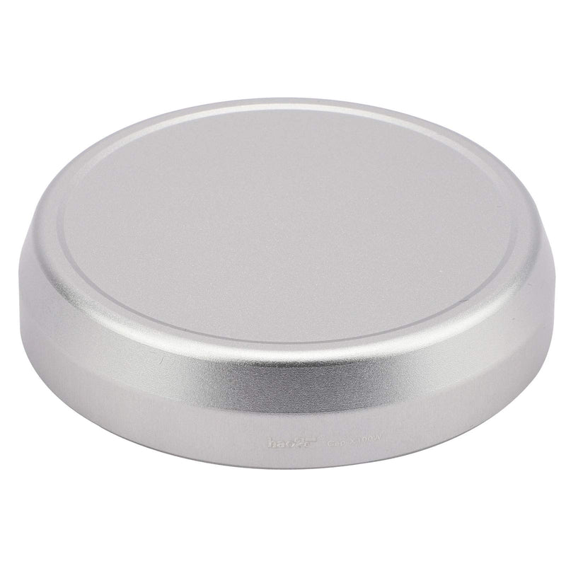 Haoge Cap-X100W Metal Lens Cap for Fujifilm Fuji X100F X100S X100T X100 X70 Camera Silver