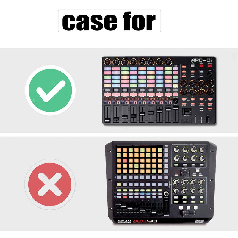 co2crea Hard Travel Case for Akai Professional APC40 MKII | Ableton Performance Controller