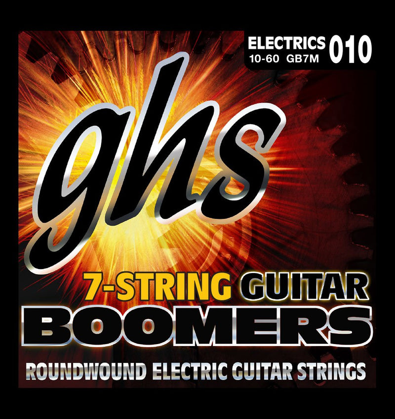 [AUSTRALIA] - GHS Strings Electric Guitar Strings (GB7M-10 SET) 