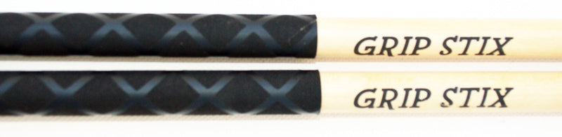 GRIP STIX 13" Long BLACK NON-SLIP GRIP Drumsticks for Kids - Ideal For All Drumming, Cardio Fitness, Aerobic & Workout Exercises 13-in.