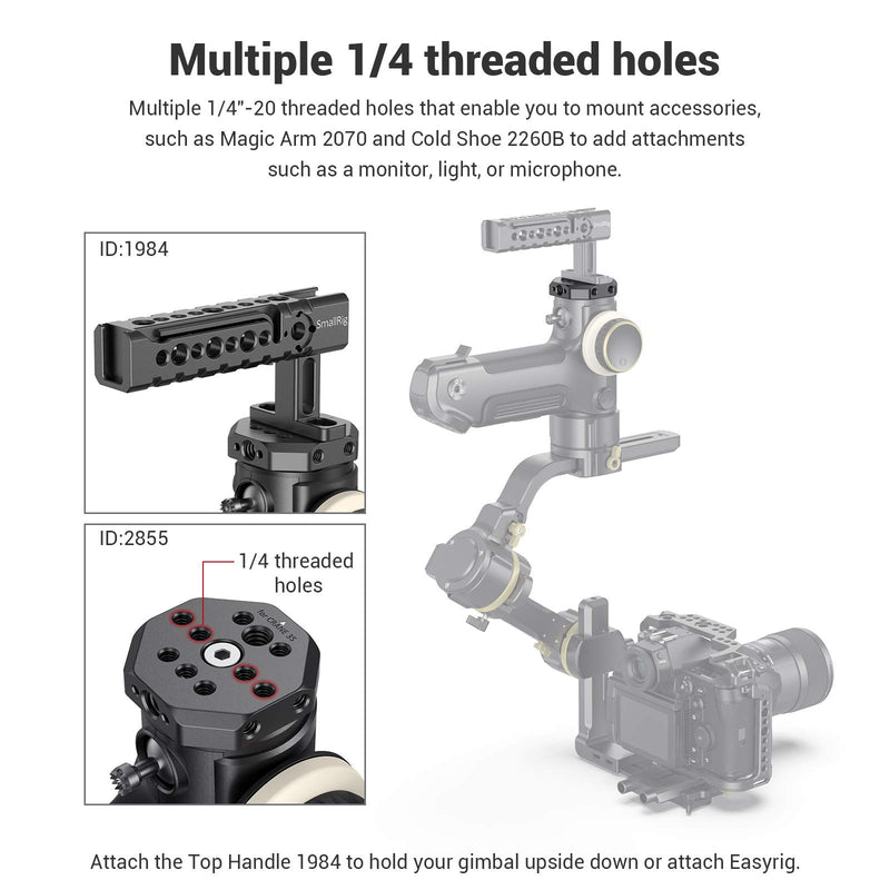 SmallRig Baseplate for ZHIYUN Crane 3S Handheld Stabilizer 2855