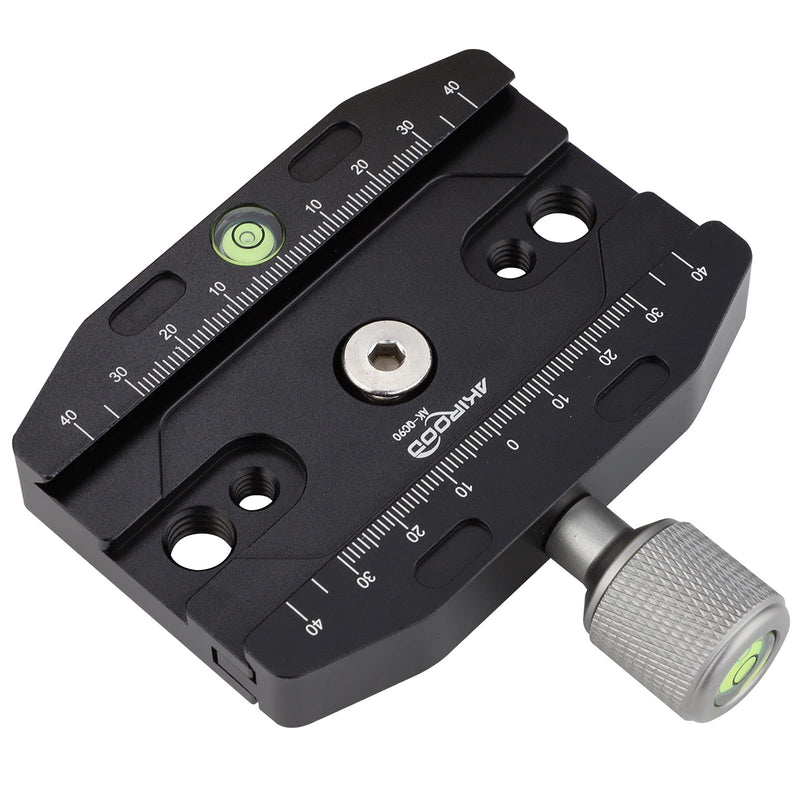 Universal 90mm Quick Release Clamp with Arca Style Plate Fits for Tripod Ballhead Universal Quick-Change seat, Tripod Quick Release Plate,monopod Head